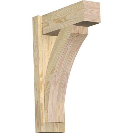 Thorton Block Rough Sawn Outlooker, Douglas Fir, 6W X 16D X 24H